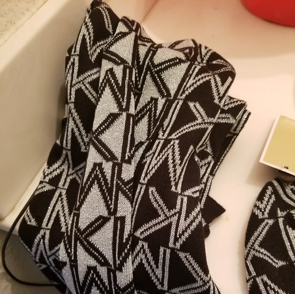 Michael Kors scarf and beenie